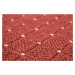 Condor Carpets Metrážový koberec Udinese terra - neúčtujeme odřezky z role! - Kruh s obšitím cm