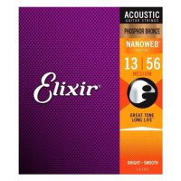 Elixir 16102 NANOWEB Acoustic Phosphor Bronze .013 - .056