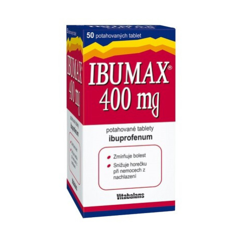 IBUMAX 400MG TBL FLM 50 VITABALANS