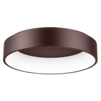 NOVA LUCE stropní svítidlo RANDO kávově hnědý hliník a akryl LED 42W 230V 3000K IP20 6167210