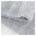 Ayyildiz koberce Kusový koberec Brilliant Shaggy 4200 Silver kruh Rozměry koberců: 160x160 (prům