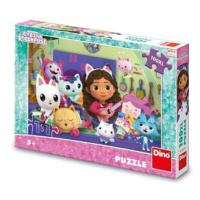 Dino Gabby's Dollhouse Gábi a muzika 100 XL Puzzle