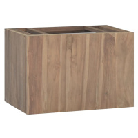 vidaXL Nástěnná koupelnová skříňka 60 x 39 x 40 cm masivní teak