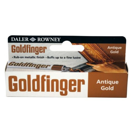 Umělecká metalická pasta Daler-Rowney Goldfinger, 22 ml - antická zlatá