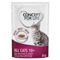 Výhodné balení Concept for Life 48 x 85 g - All Cats 10+ v želé