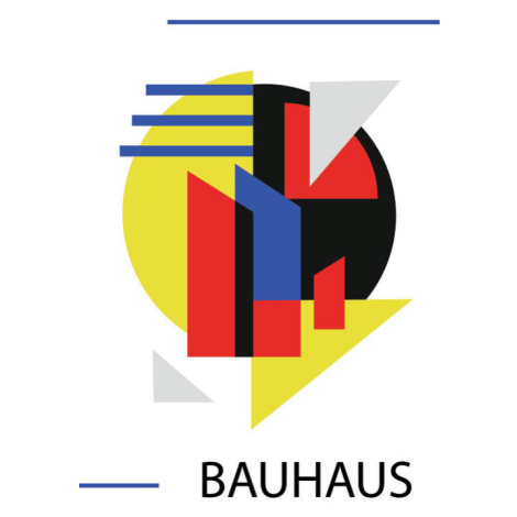 Plakát, Obraz - Bauhaus Series #2, jay stanley, 26.7 × 40 cm