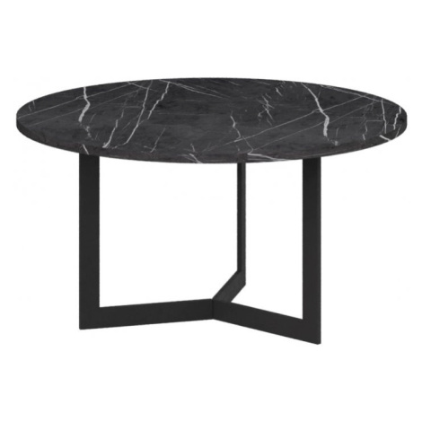 Konferenční stolek SATURN 80 - mramor černý MATIS