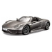 Bburago porsche 918 spyder šedá metalíza 1:24