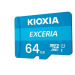 KIOXIA Exceria microSD card 64GB M203, UHS-I U1 Class 10