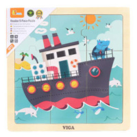 Viga puzzle loď