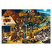 Pieter Bruegel the Elder - Netherlandish Proverbs, 1559 - puzzle z kategorie Umělecké