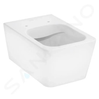 HANSGROHE EluPura Q Závěsné WC, AquaFall, SmartClean, bílá 61116450