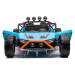 Mamido Elektrické autíčko Buggy Racing 2x200W modré