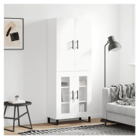 vidaXL Skříň highboard bílá 69,5 x 34 x 180 cm kompozitní dřevo