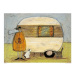 Umělecký tisk Sam Toft - Home From Home, 50 × 40 cm