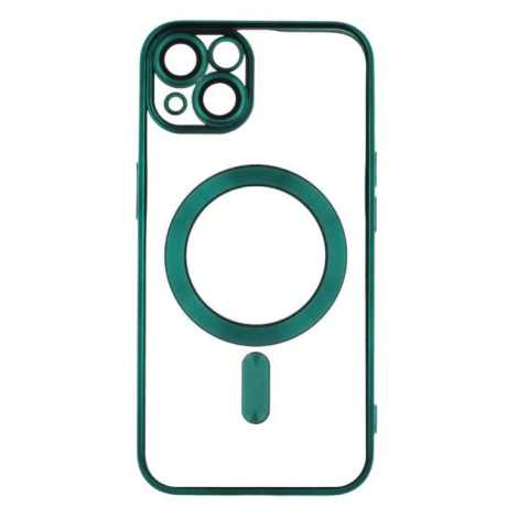 Silikonové TPU pouzdro Mag Color Chrome pro Apple iPhone 12 Pro, zelená
