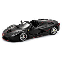 Burago ferrari laferrari aperta metalic black 1:24