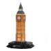 Puzzle 3D s LED Noční edice: Big Ben 32 dílků