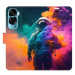 iSaprio Flip pouzdro Astronaut in Colours 02 pro Honor 90 Lite 5G