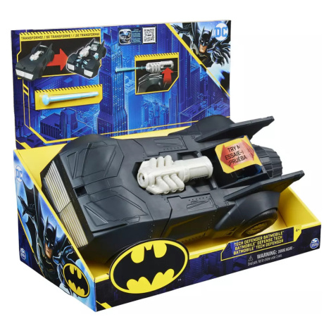 Batman transformující se Batmobile pro figurky 10 cm