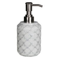 Koupelnový keramický set OTELLO šedá Mybesthome název: dávkovač na mýdlo