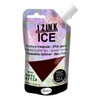 Poloprůhledná barva Izink Ice 80 ml - coffee hnědá Aladine