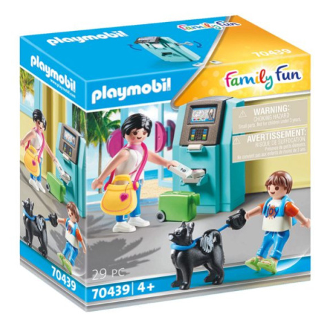 Popron.cz PLAYMOBIL® Family Fun 70439 Turisti s bankomatem