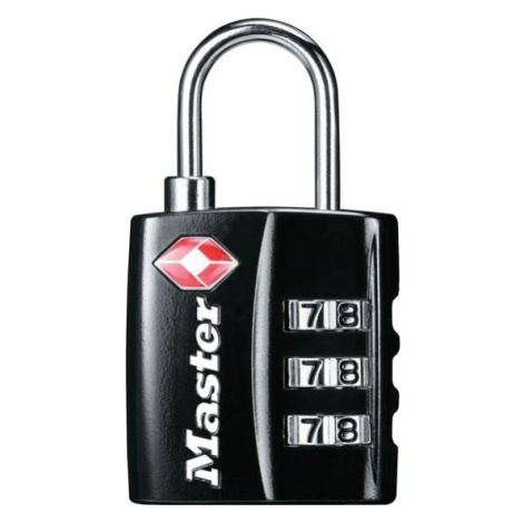 MasterLock TSA 4680EURDBLK Visací kombinační zámek pro zavazadla MASTER LOCK