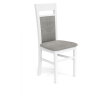 HALMAR Jídelní židle Genrad bílá/šedá