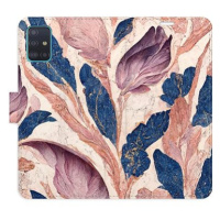 iSaprio flip pouzdro Old Leaves 02 pro Samsung Galaxy A51