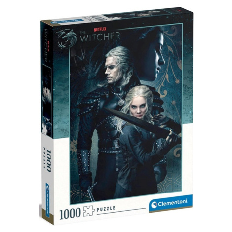 Clementoni - Puzzle 1000 The Witcher Sparkys