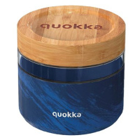 Quokka Skleněná dóza na potraviny Deli Wood Grain, 820 ml