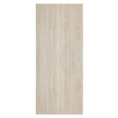 Bezpečnostní vchodové RC2 dveře Naturel Technické levé 80 cm dub pískový B2DP80L