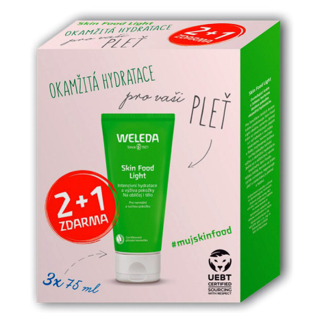 Weleda Set Skin Food Light Multipack 2+1