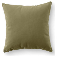 Zelený sametový polštář na gauč Bean – EMKO