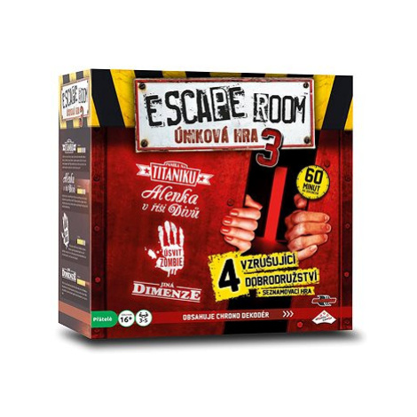 Escape room 3: úniková hra - 4 scénáře BLACKFIRE