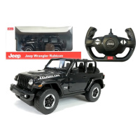 Mamido RASTAR Auto na dálkové ovládání RC Jeep Wrangler Rastar 1:14 černé