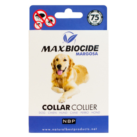 Max Biocide Dog Collar Obojek pro psy 75 cm 1 ks Max Biocide Margosa