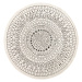 NORTHRUGS - Hanse Home koberce Kusový koberec Twin-Wendeteppiche 103101 creme schwarz kruh – na 