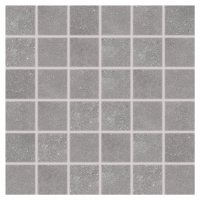 Mozaika Rako Betonico šedá 30x30 cm mat WDM05791.1
