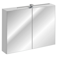 ArtCom Zrcadlová skříňka LEONARDO White 84-90 | 90 cm