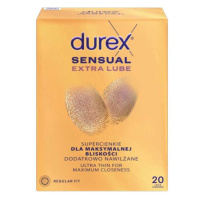 DUREX Sensual Extra Lube prezervativ 20ks