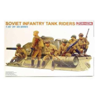 Model Kit figurky 6197 - SOVIET INFANTRY TANK RIDERS (1:35)