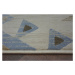 Dywany Lusczow Kusový koberec DROP JASMINE 758 světle modrý / kouřový