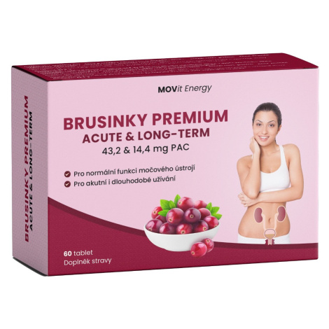 MOVit Energy Brusinky Premium ACUTE & LONG-TERM 60 tablet