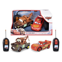 RC auta Blesk McQueen a Burák Twin Pack 1:32, 14 cm