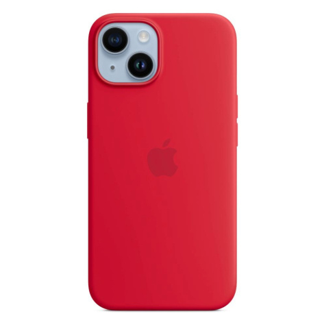 Apple silikonový kryt s MagSafe na iPhone 14 (PRODUCT)RED Červená