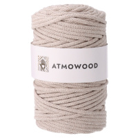 Atmowood příze 5 mm - lněná béžová