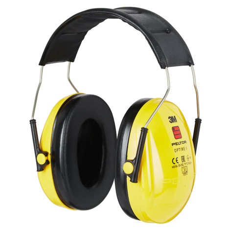 3M Mušlový chránič sluchu PELTOR™ OPTIME™ I H510A, SNR 27 dB, žlutá, od 10 ks