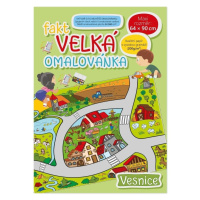 Fakt velká omalovánka Vesnice